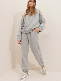 Спортивный костюм Trend Alacati Stili модель ALC-507-669-001/GRi Фото