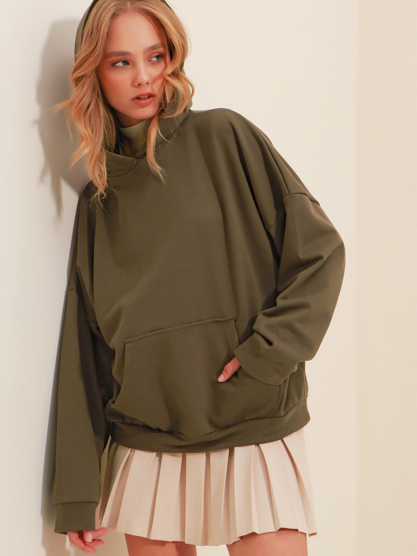 Худі Trend Alacati Stili модель ALC-531-009/HAKi Фото