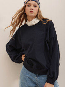 Світшот Trend Alacati Stili Модель ALC-669-001/LACiVERT Фото