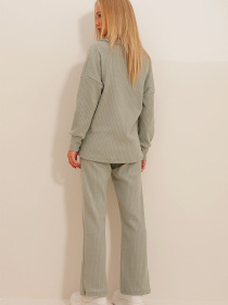 Повсякденний костюм Trend Alacati Stili модель ALC-796-001/Yesil Повсякденний костюм Trend Alacati Stili модель ALC-796-001/Yesil Фото