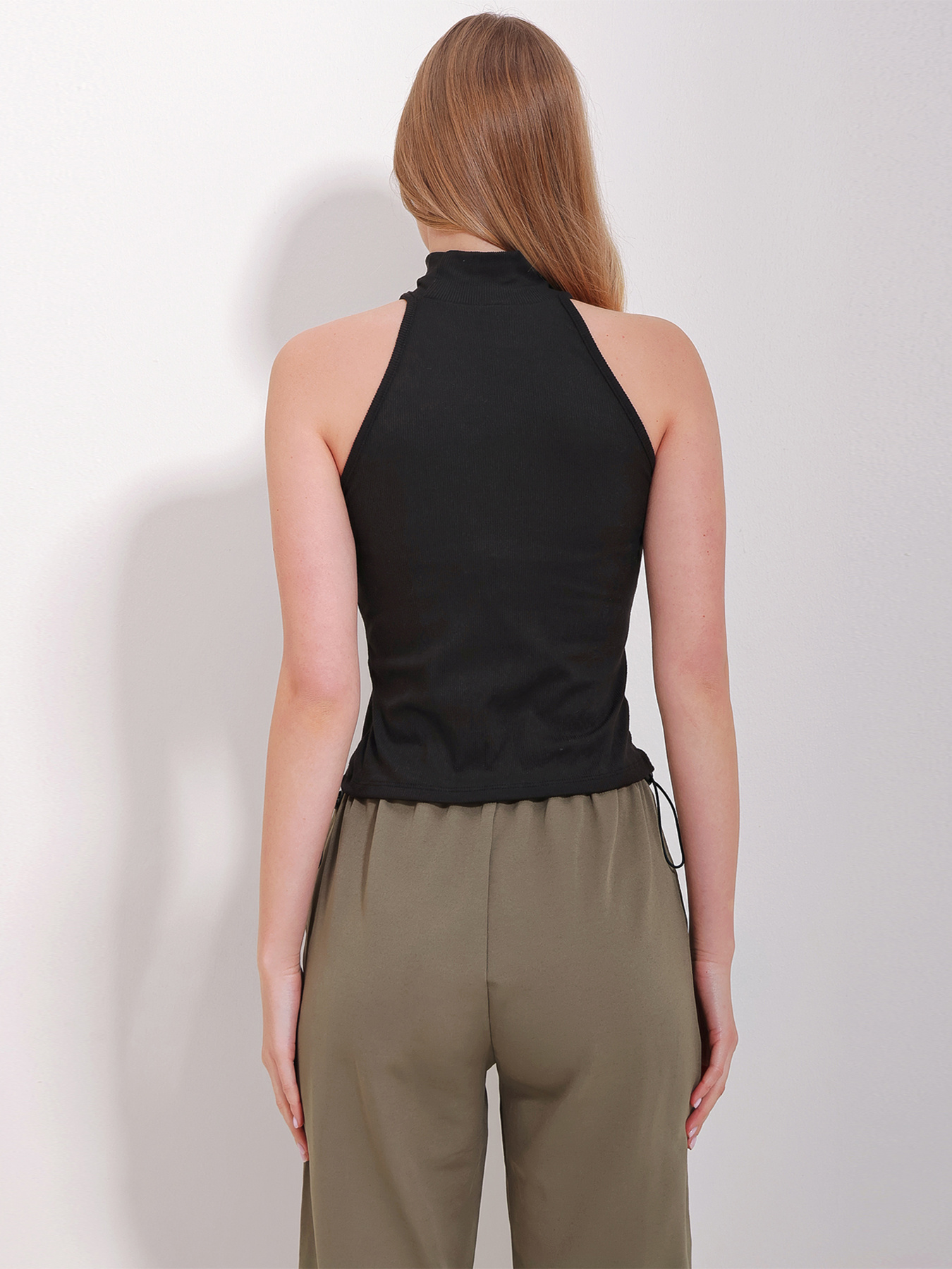 Топ Trend Alacati Stili модель ALC-X11497/SiYAH Фото