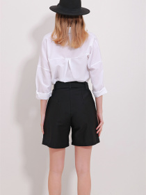 Повседневные шорты Trend Alacati Stili модель ALC-X11501/SiYAH Фото