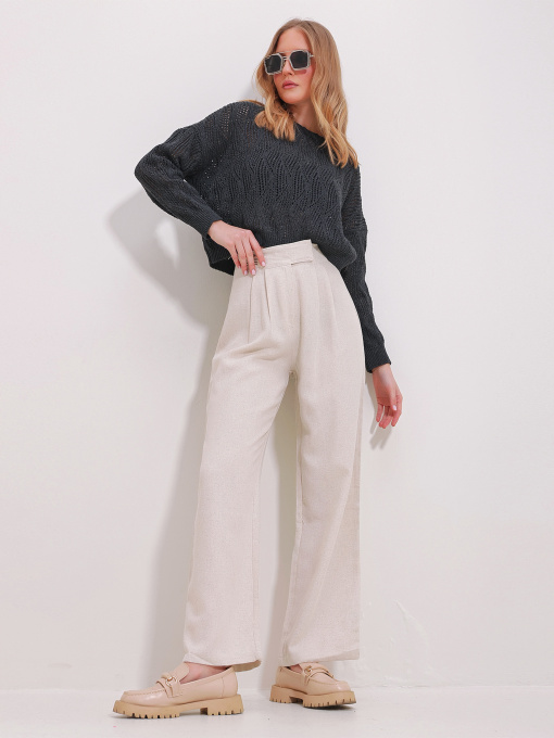 Палаццо Trend Alacati Stili модель ALC-X11505/ACiK BEJ Фото