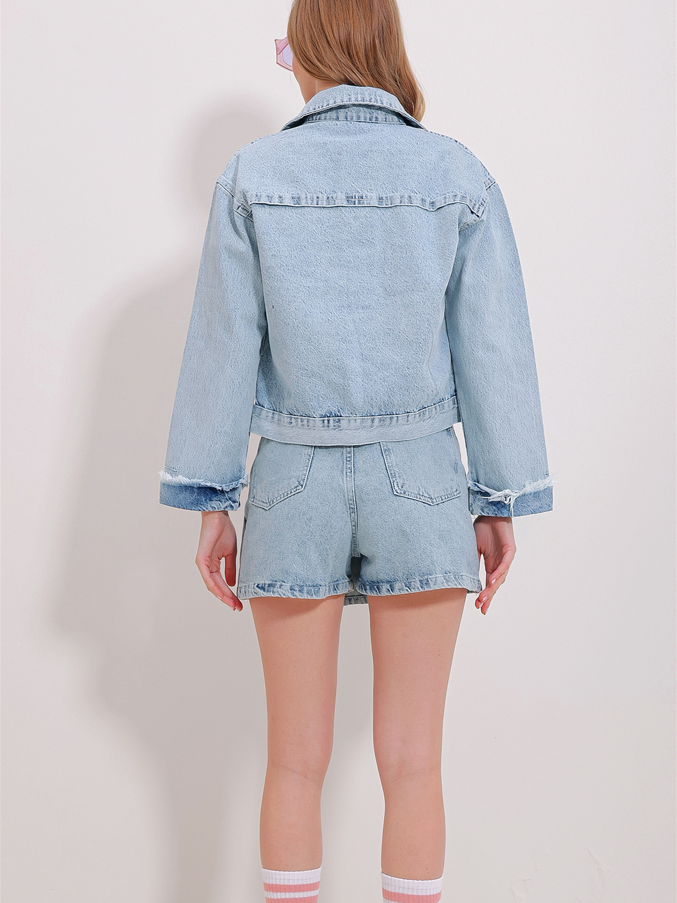 Джинсова куртка Trend Alacati Stili модель ALC-X11538/BUZ MAVi Фото