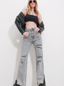Джинси кльош Trend Alacati Stili Модель ALC-X11564/GRi Фото