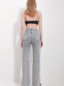 Джинси кльош Trend Alacati Stili модель ALC-X11564/GRi Джинси кльош Trend Alacati Stili модель ALC-X11564/GRi Фото