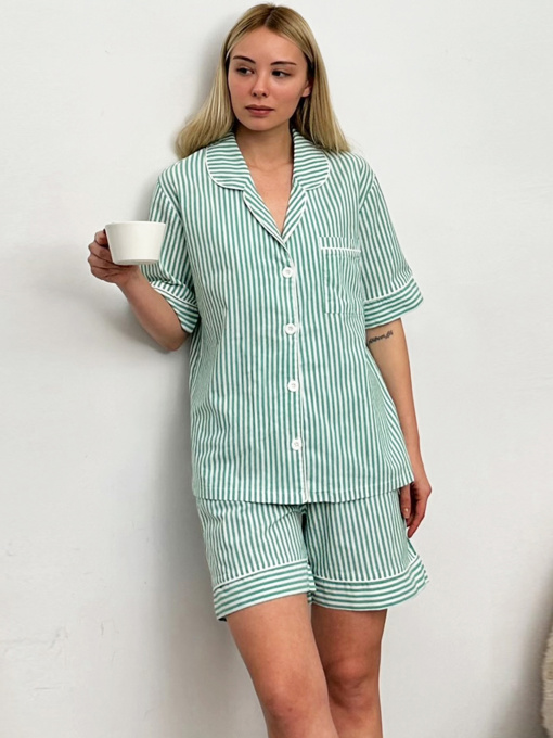 Піжама Trend Alacati Stili модель ALC-X11660/YESiL Фото