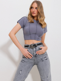 Топ Trend Alacati Stili модель ALC-X11782/GRi Фото