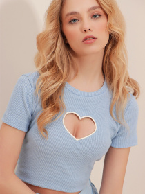 Топ Trend Alacati Stili модель ALC-X9572/Mavi Фото