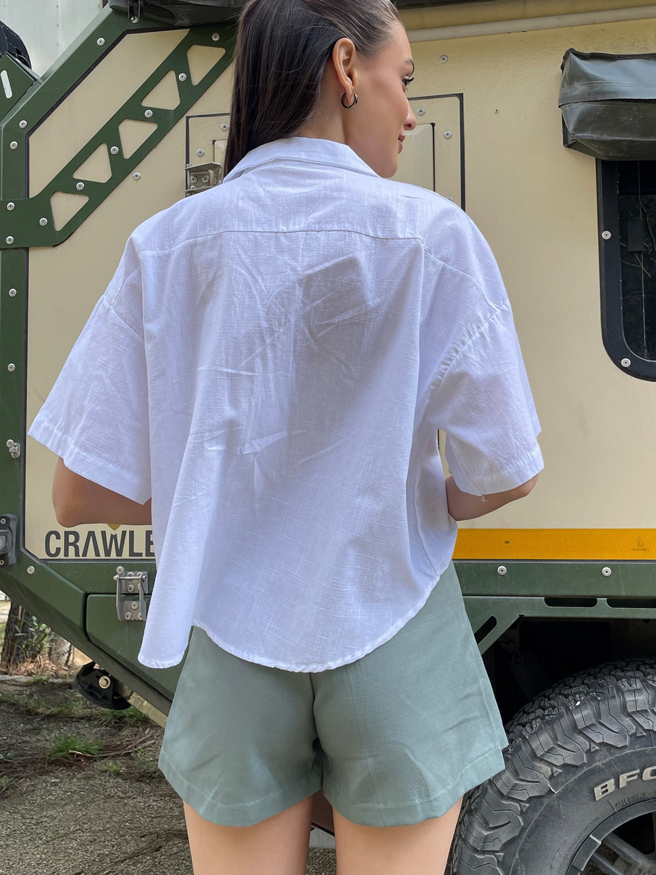 Рубашка Trend Alacati Stili модель ALC-X9991/Beyaz Фото