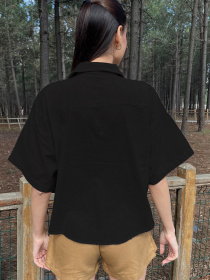 Рубашка Trend Alacati Stili модель ALC-X9991/Siyah Фото