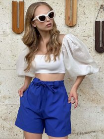 Шорты Trend Alacati Stili модель ALC-X8450/Saks Фото