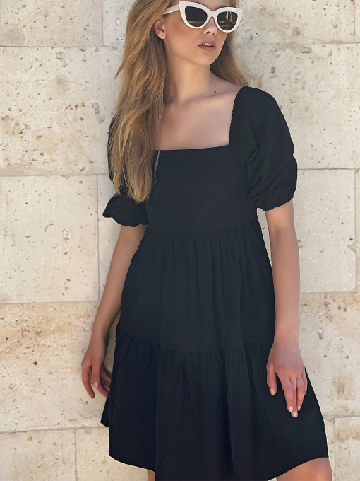 Сукня міні Trend Alacati Stili модель ALC-X8547/Siyah Фото