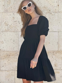 Сукня міні Trend Alacati Stili модель ALC-X8547/Siyah Фото