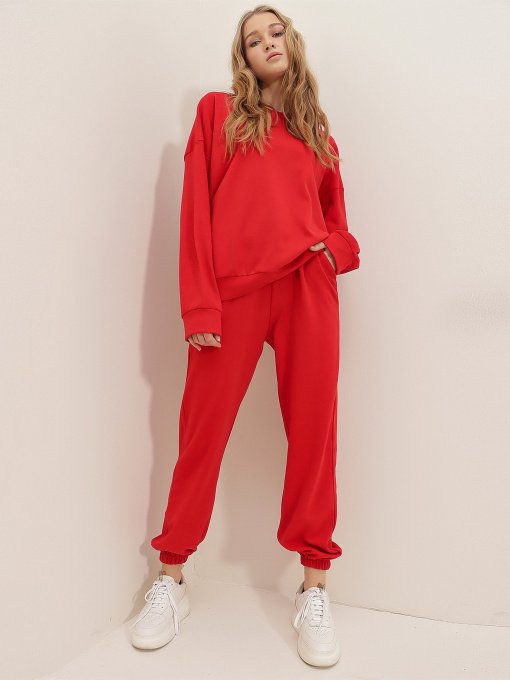 Костюм Trend Alacati Stili модель ALC-507-669-001/Kirmizi Фото