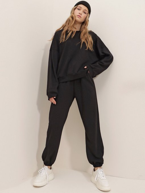 Костюм Trend Alacati Stili модель ALC-507-669-001/Siyah Фото