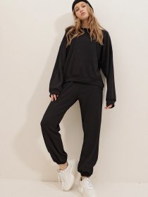 Повсякденний костюм Trend Alacati Stili модель ALC-507-669-001/Siyah Фото