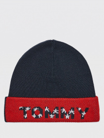Шапка Tommy Hilfiger модель AU0AU01017-0GZ Фото