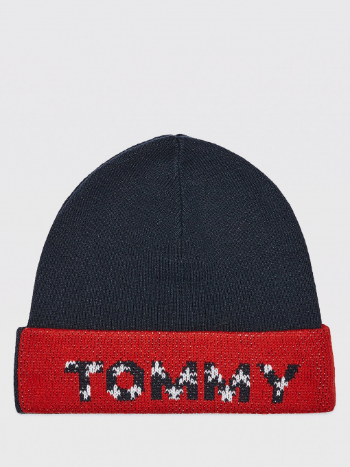 Шапка Tommy Hilfiger модель AU0AU01017-0GZ Фото
