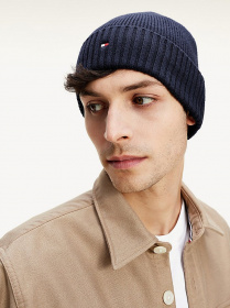 Шапка Tommy Hilfiger Pima модель AM0AM06573-DW5 Фото