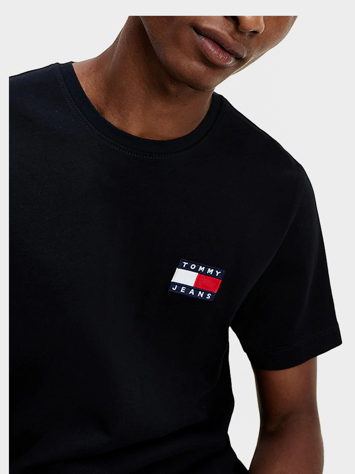 Футболки и поло Tommy Hilfiger BADGE модель DM0DM06595-BDS Фото