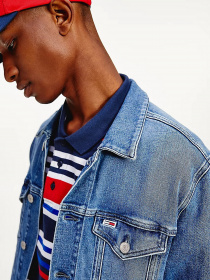 Джинсова куртка Tommy Hilfiger модель DM0DM10297-1A5 Джинсова куртка Tommy Hilfiger модель DM0DM10297-1A5 Фото
