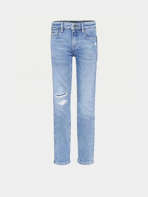 Прямые джинсы Tommy Hilfiger SCANTON модель KB0KB06295-1BB Фото