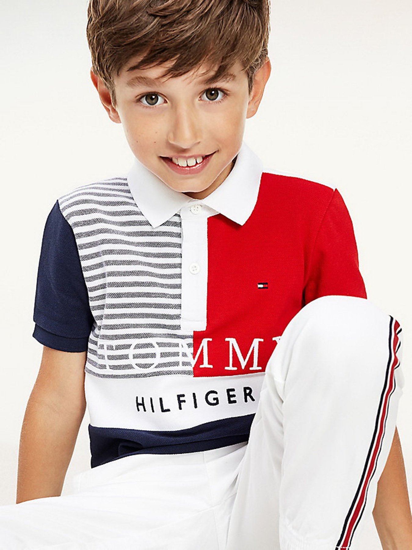 Поло Tommy Hilfiger модель KB0KB06541-C87 Поло Tommy Hilfiger модель KB0KB06541-C87 Фото