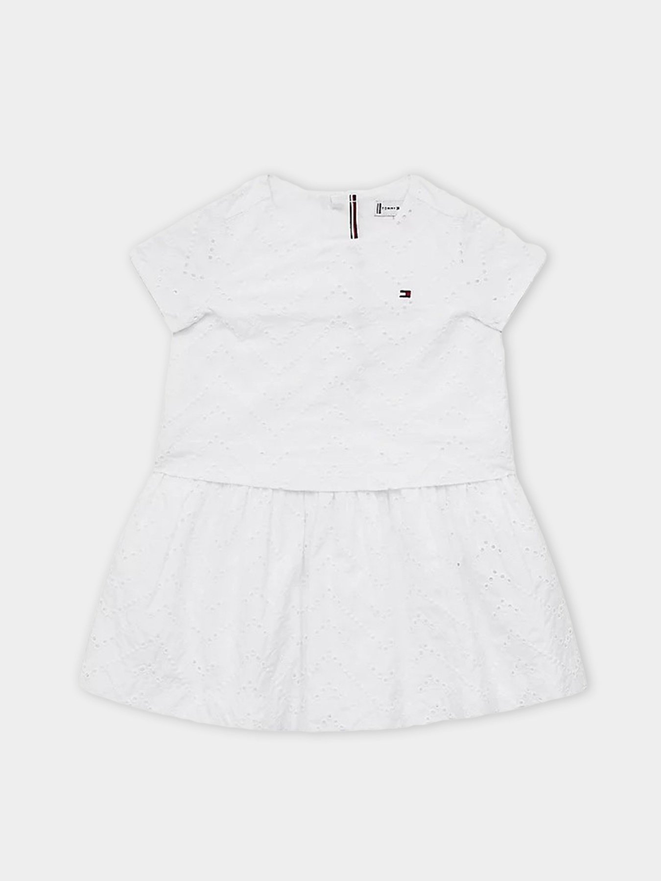 Платье миди Tommy Hilfiger ANGLAISE модель KG0KG05645-YBR Фото