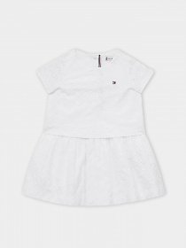 Платье миди Tommy Hilfiger ANGLAISE модель KG0KG05645-YBR Фото