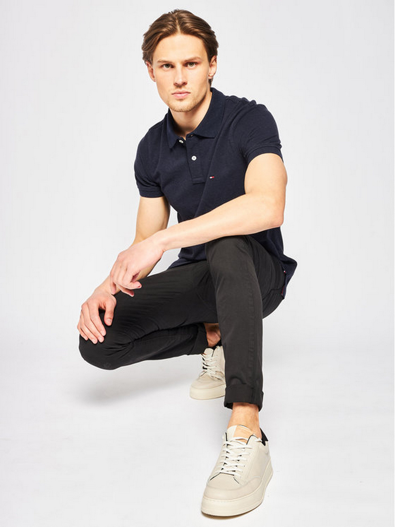 Поло Tommy Hilfiger модель MW0MW13083-DU9 Фото