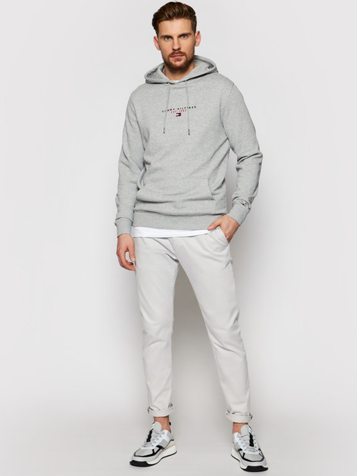 Худи Tommy Hilfiger ESSENTIAL модель MW0MW17382-P91 Фото