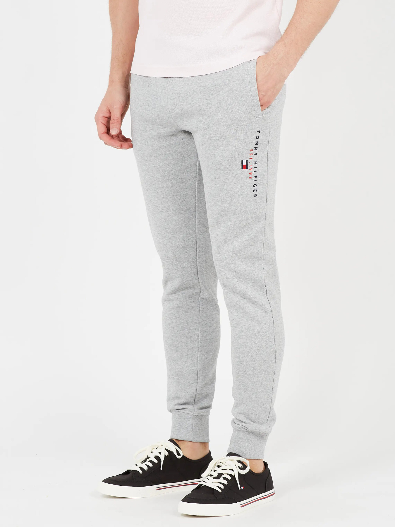 Штаны спортивные Tommy Hilfiger ESSENTIAL модель MW0MW17384-P91 Фото