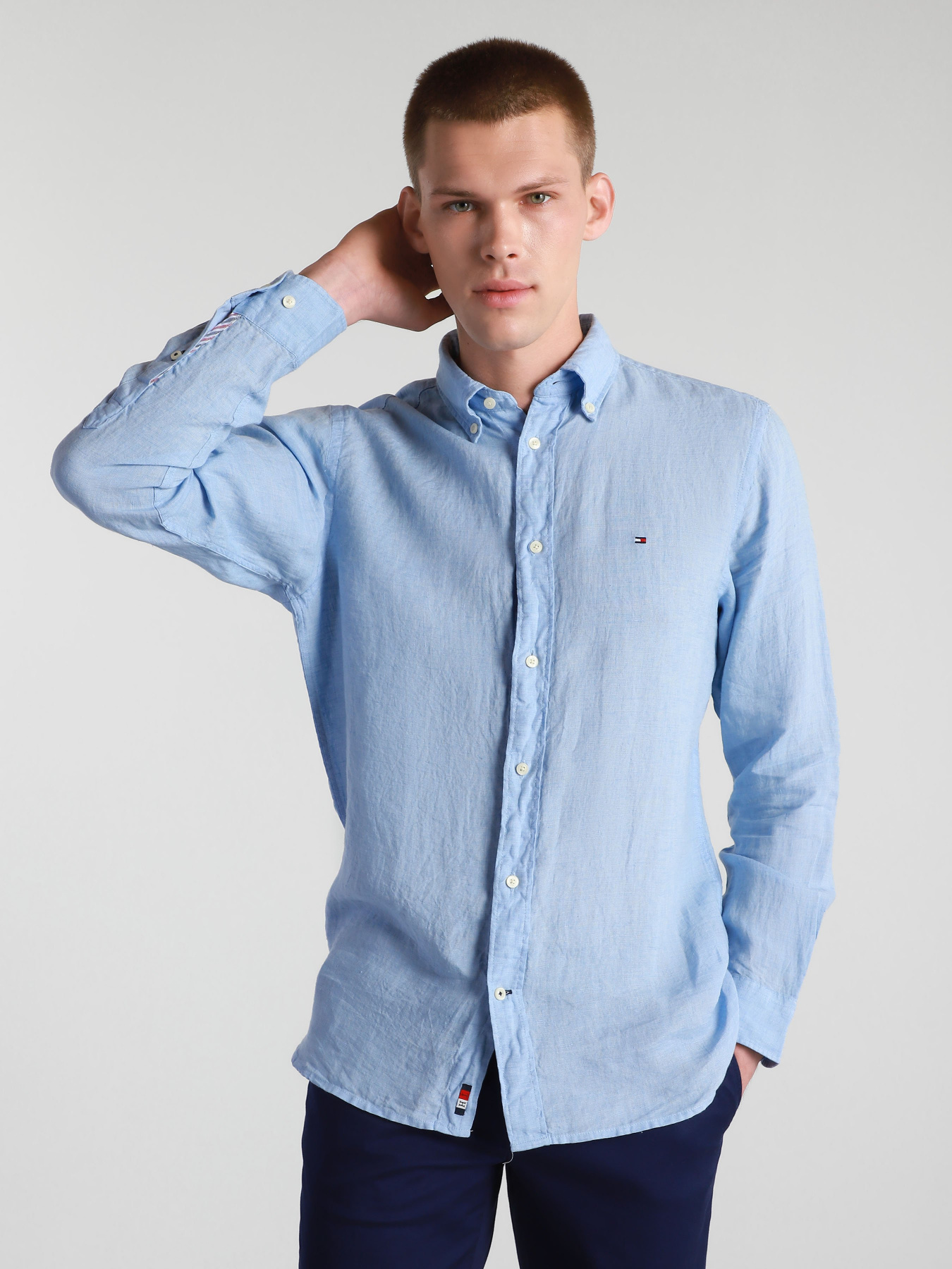 Сорочки Tommy Hilfiger модель MW0MW17646-C1S Сорочки Tommy Hilfiger модель MW0MW17646-C1S Фото