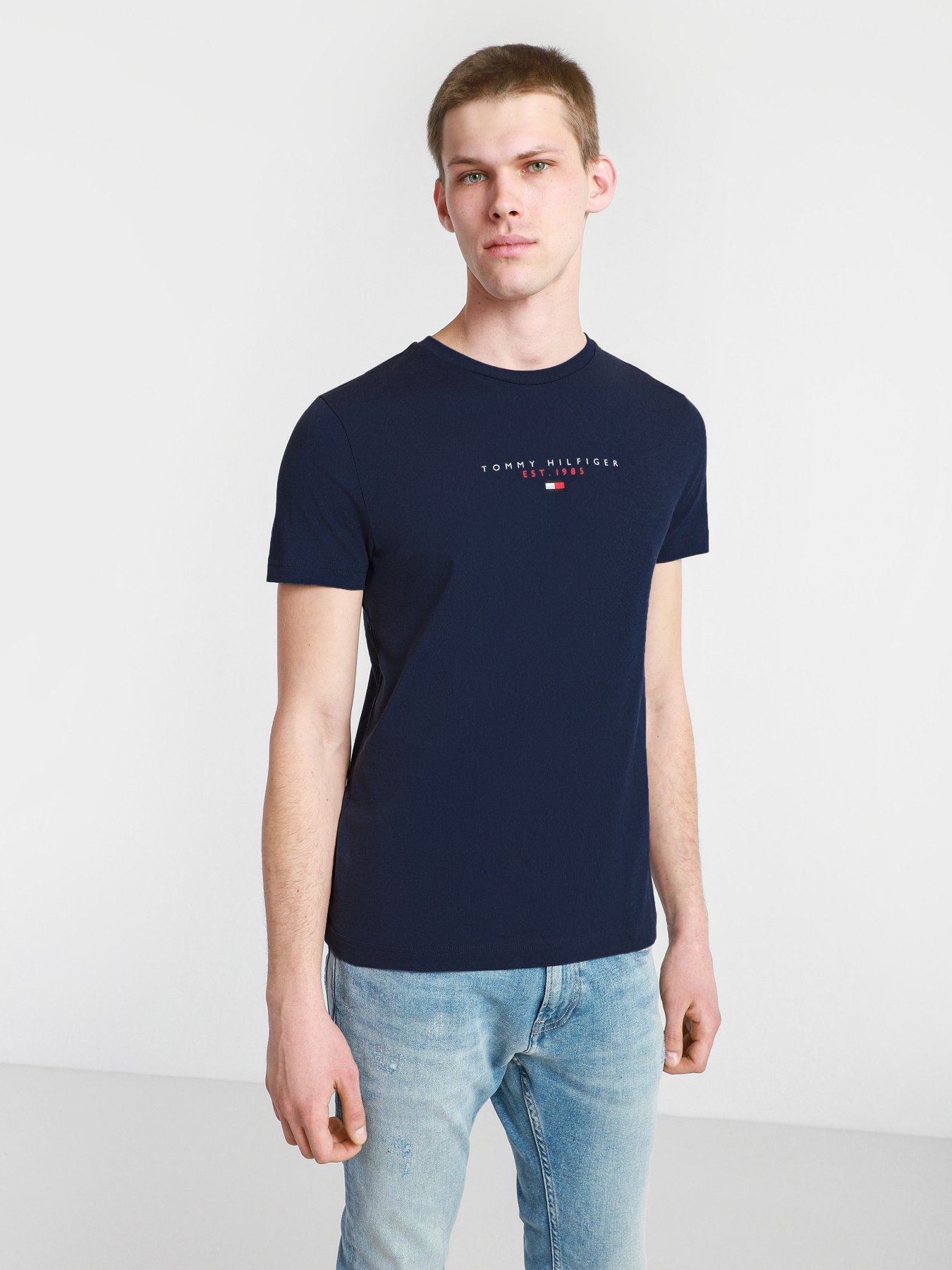 Футболки і поло Tommy Hilfiger модель MW0MW17676-DW5 Фото