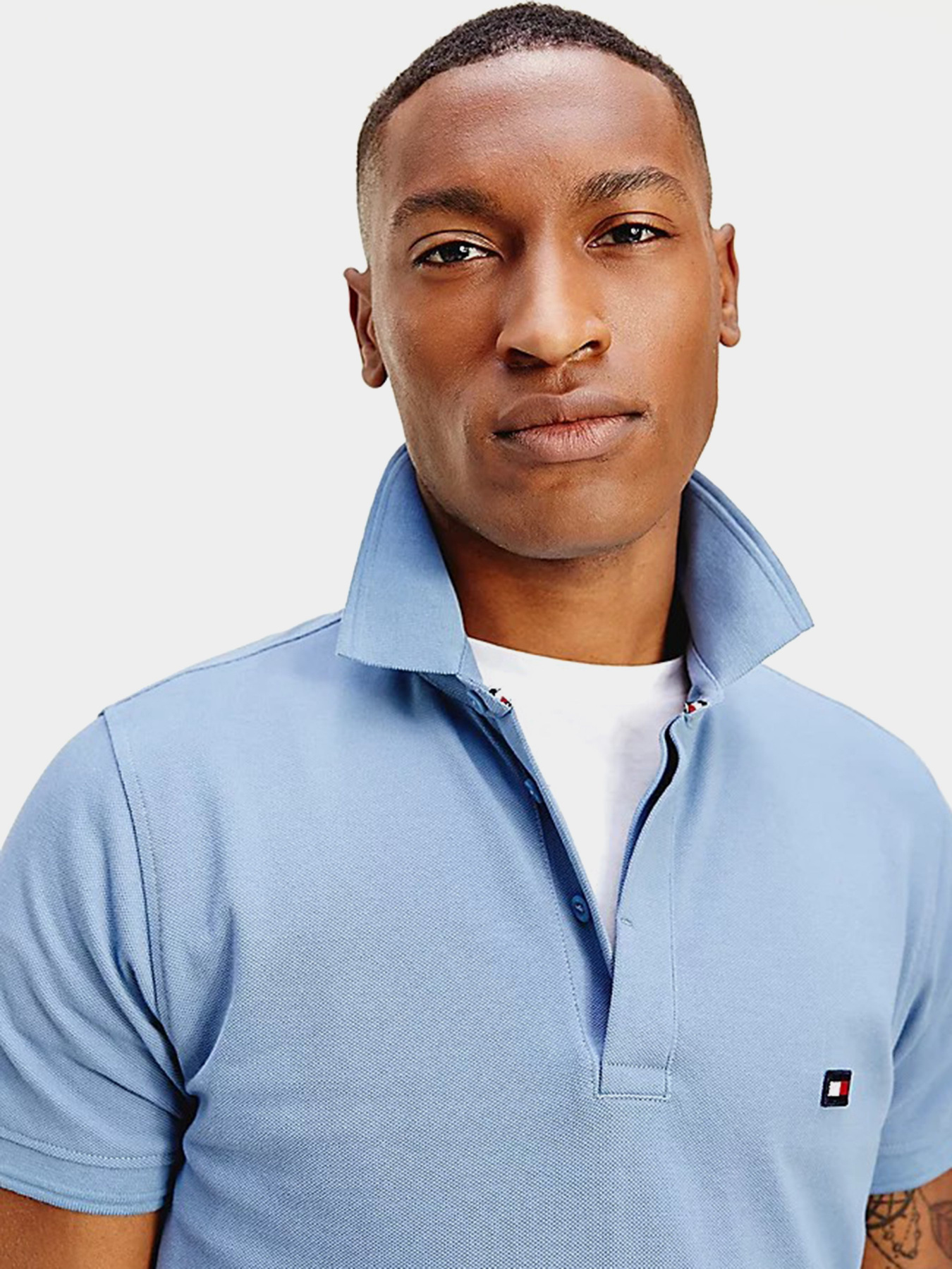 Поло Tommy Hilfiger модель MW0MW17772-DY8 Фото