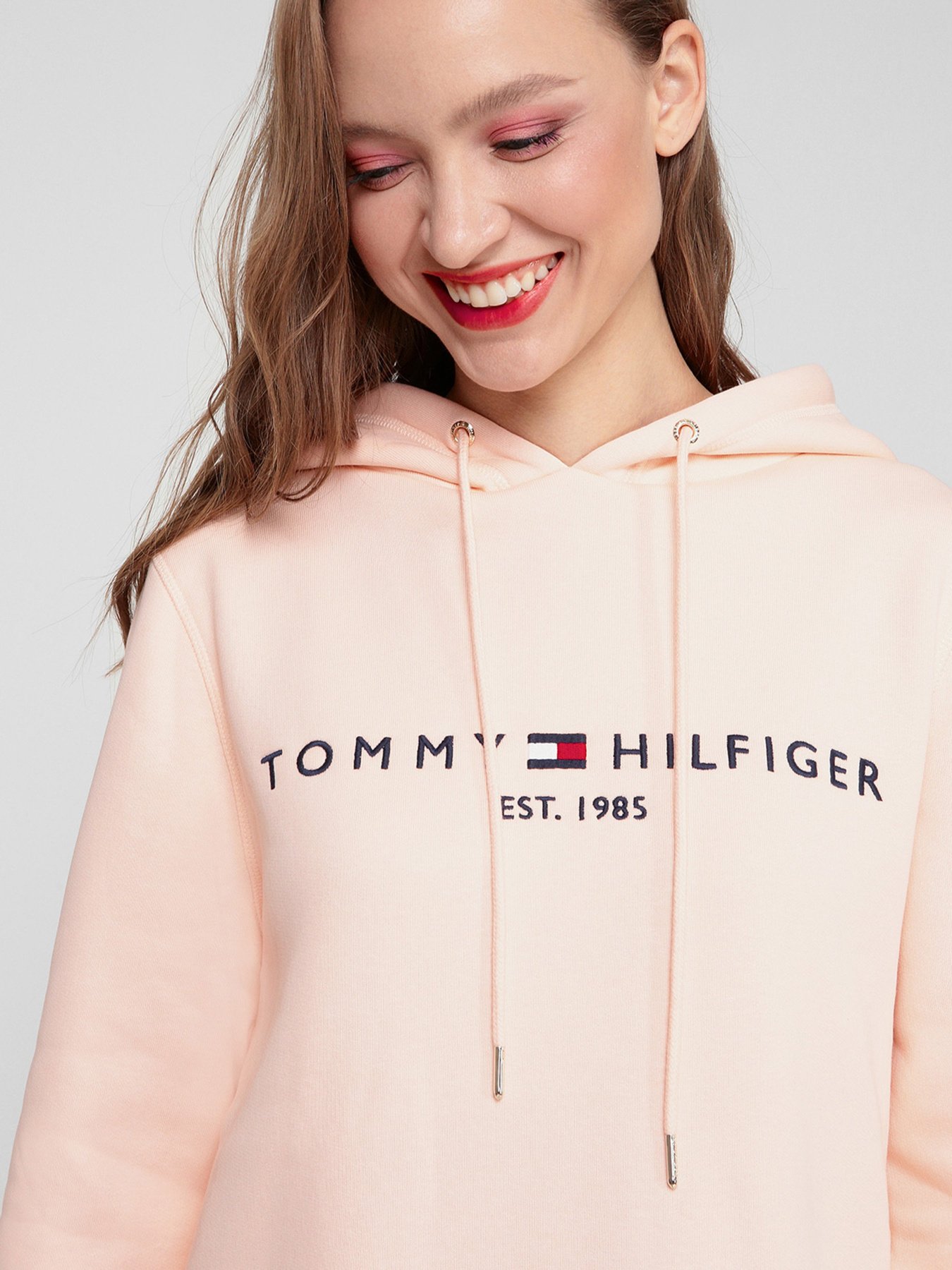 Худи Tommy Hilfiger модель WW0WW26410-TQS Худи Tommy Hilfiger модель WW0WW26410-TQS Фото