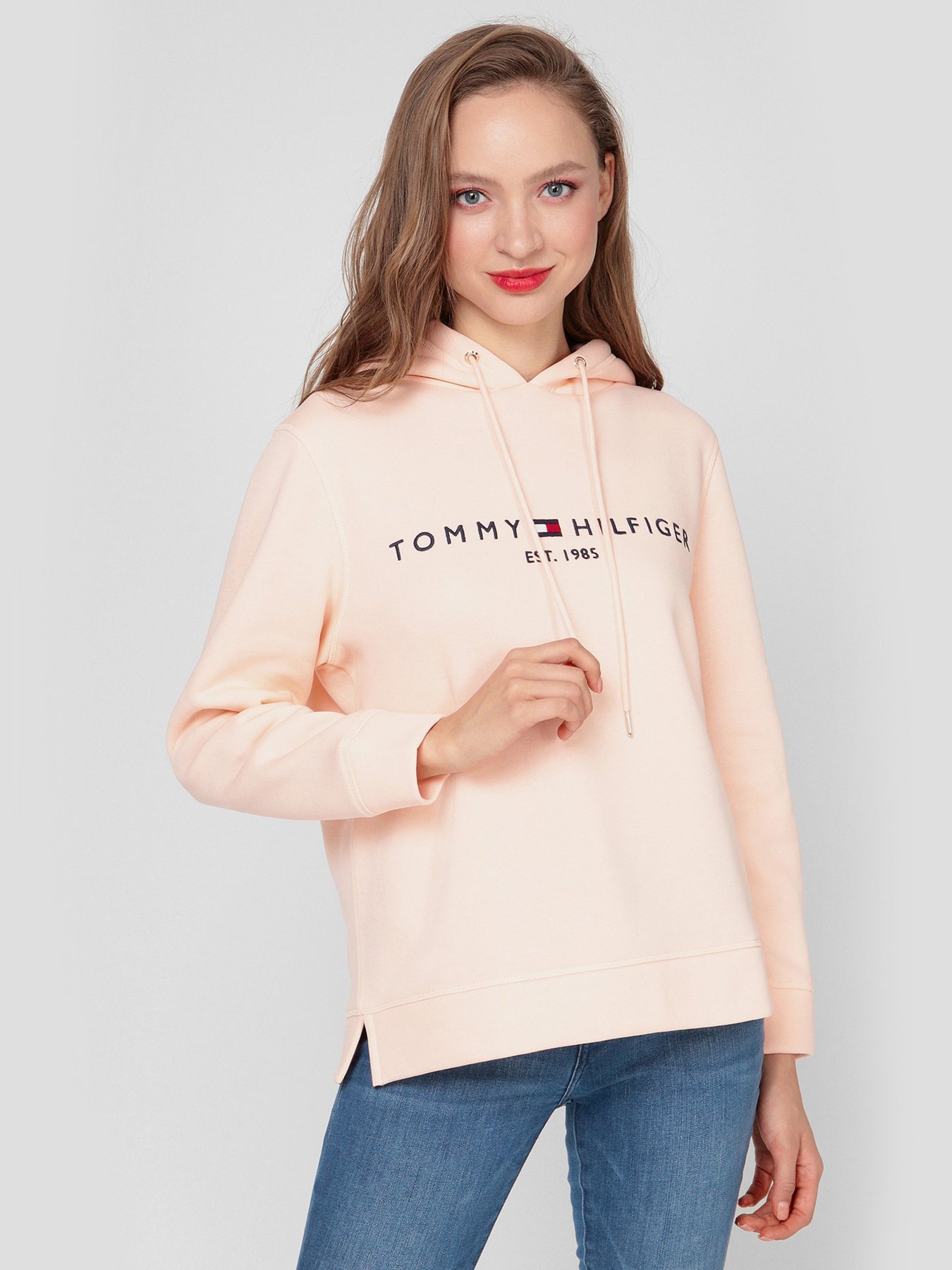 Худи Tommy Hilfiger модель WW0WW26410-TQS Худи Tommy Hilfiger модель WW0WW26410-TQS Фото