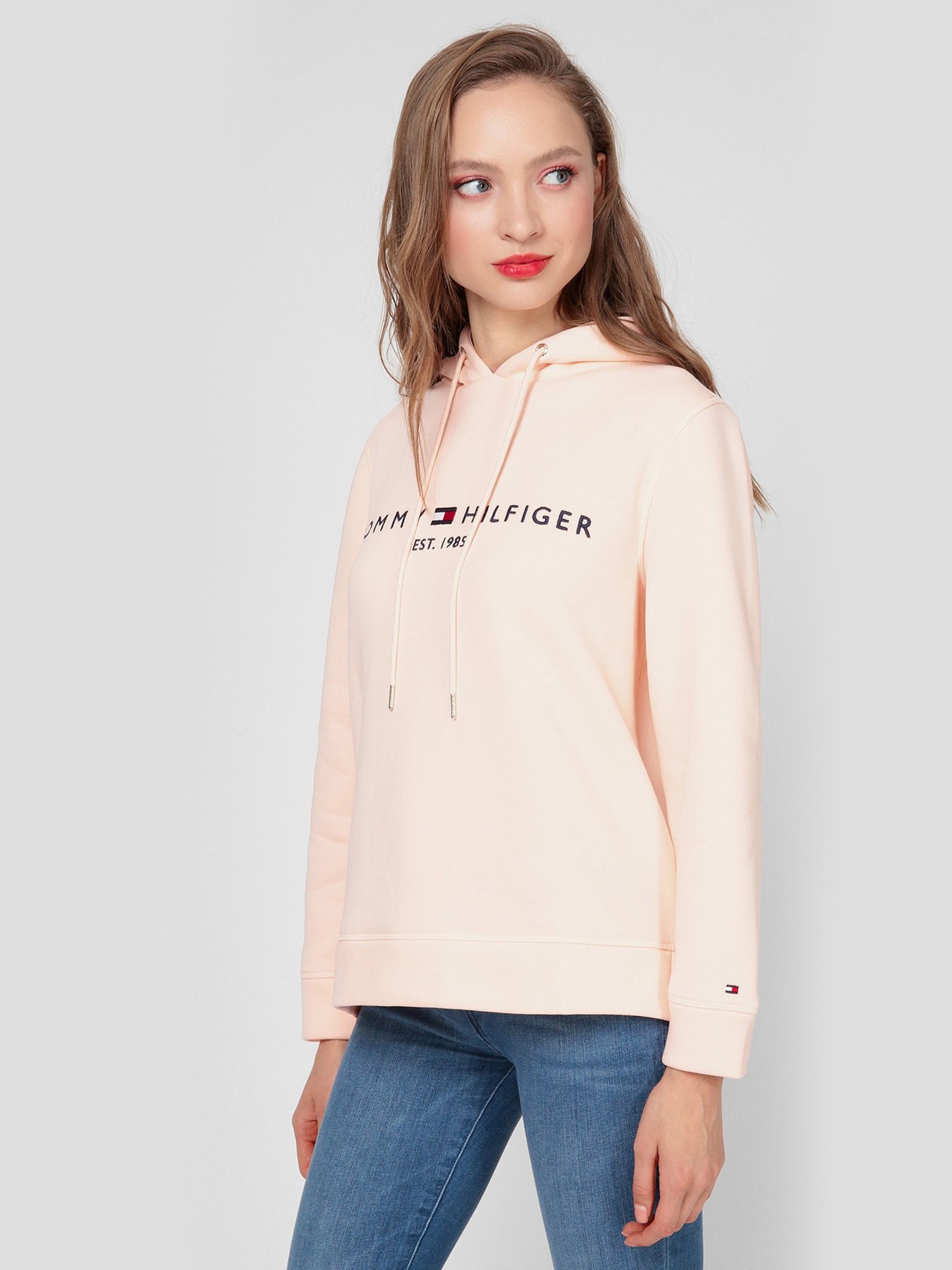 Худи Tommy Hilfiger модель WW0WW26410-TQS Худи Tommy Hilfiger модель WW0WW26410-TQS Фото
