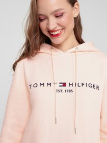 Худи Tommy Hilfiger модель WW0WW26410-TQS Худи Tommy Hilfiger модель WW0WW26410-TQS Фото