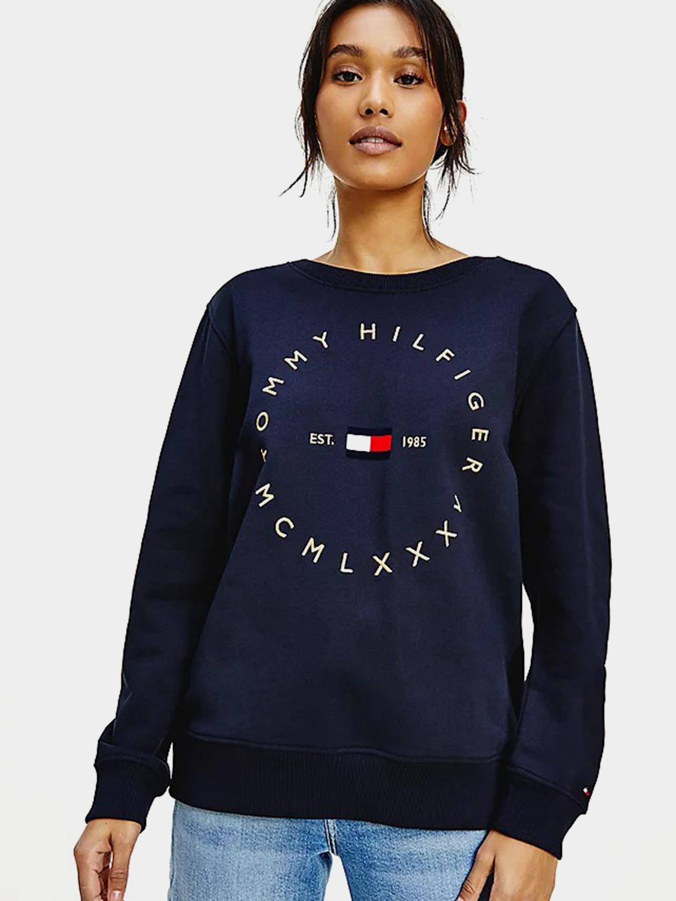 Свитшот Tommy Hilfiger модель WW0WW29435-DW5 Свитшот Tommy Hilfiger модель WW0WW29435-DW5 Фото