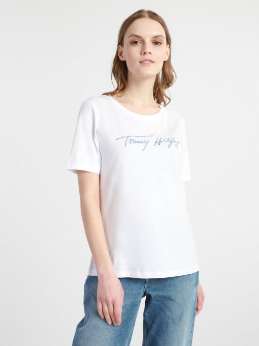 Футболки и поло Tommy Hilfiger модель WW0WW29523-YBR Фото