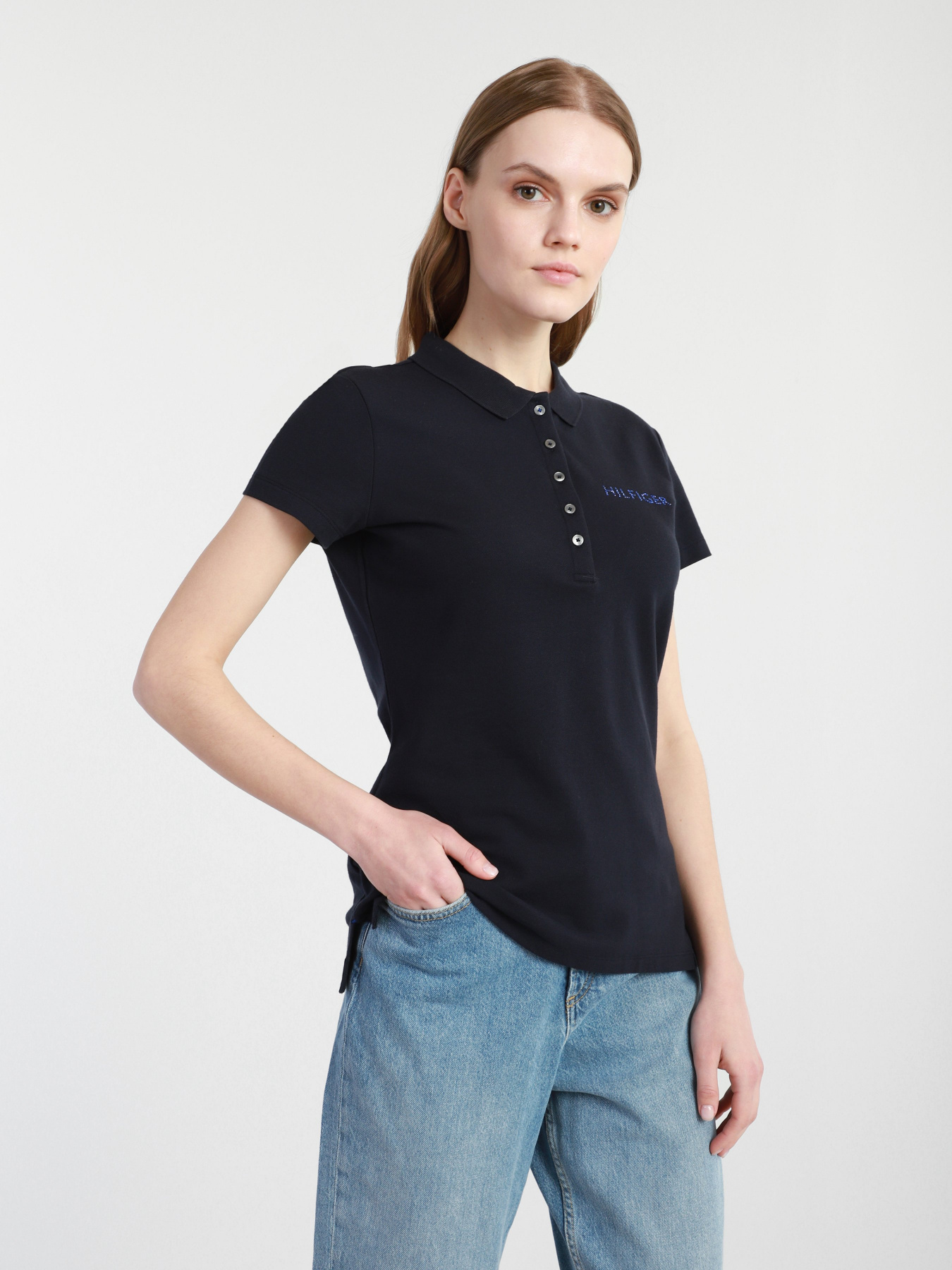 Поло Tommy Hilfiger модель WW0WW29983-DW5 Фото