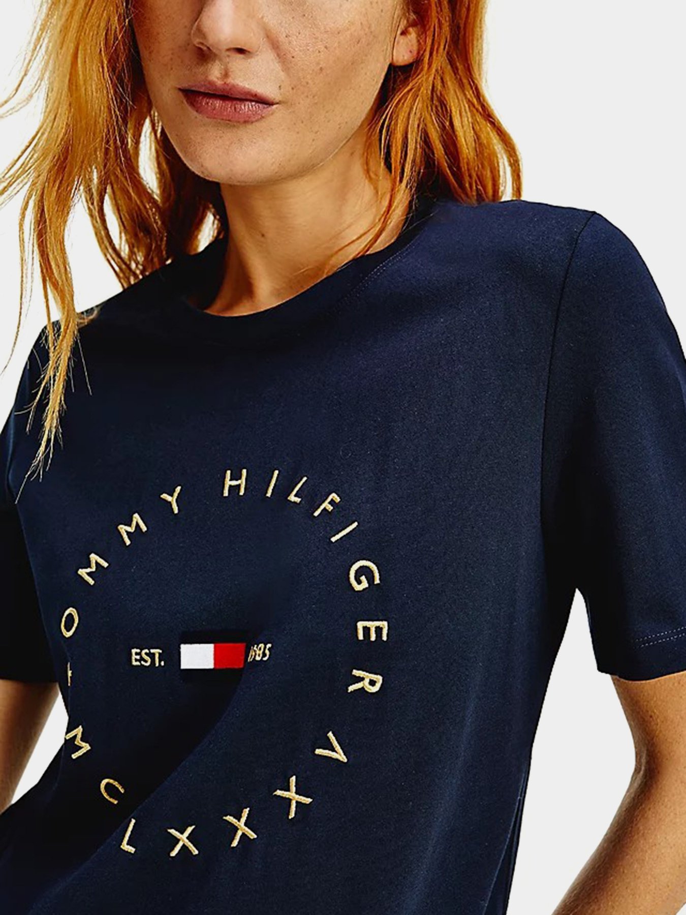 Футболки и поло Tommy Hilfiger модель WW0WW30103-DW5 Фото