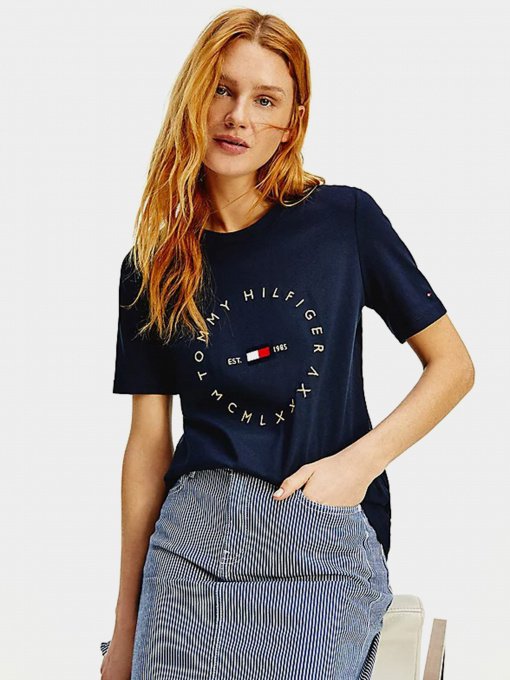 Футболки и поло Tommy Hilfiger модель WW0WW30103-DW5 Фото