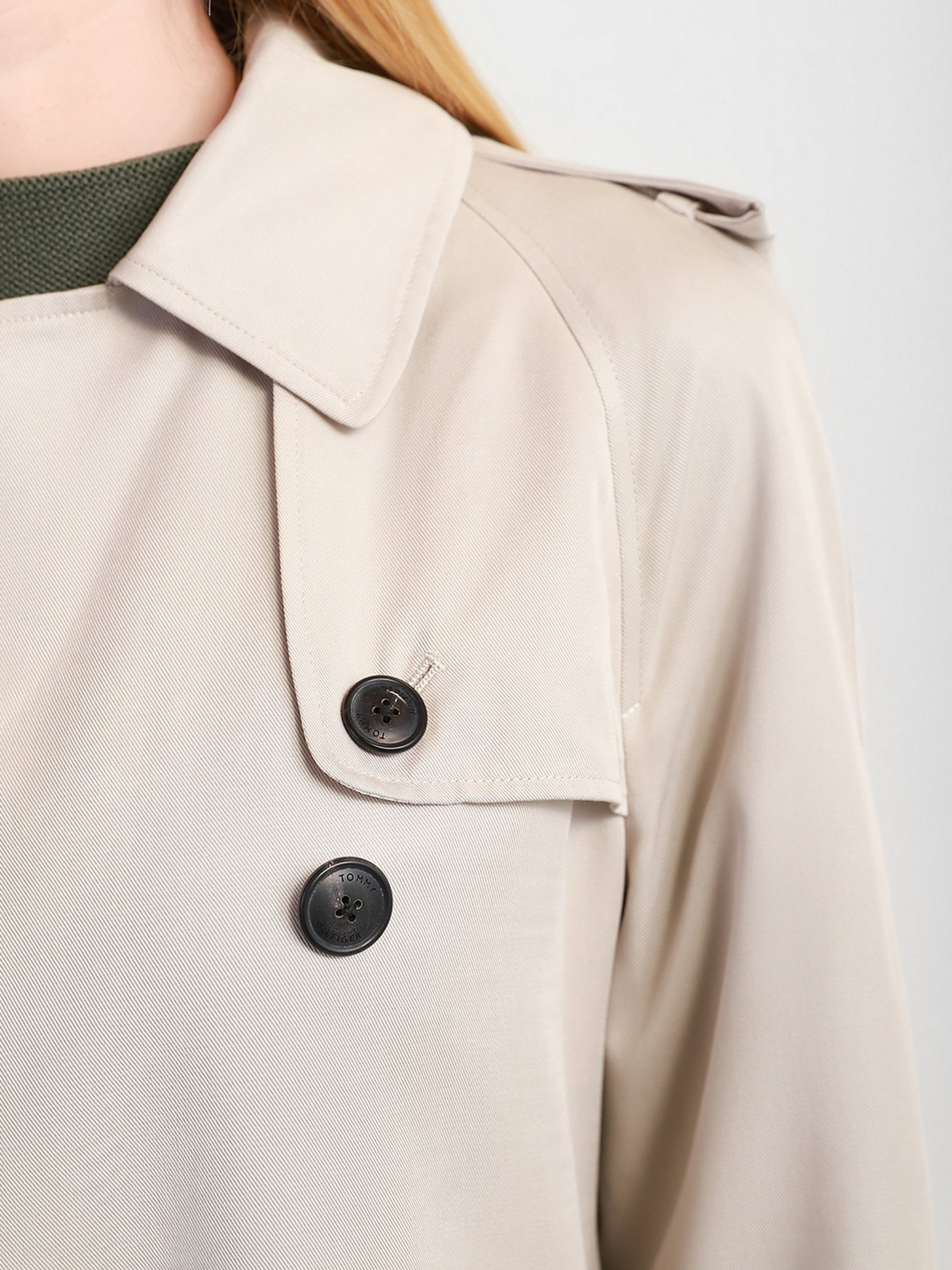 Тренч Tommy Hilfiger модель WW0WW30169-AF1 Фото