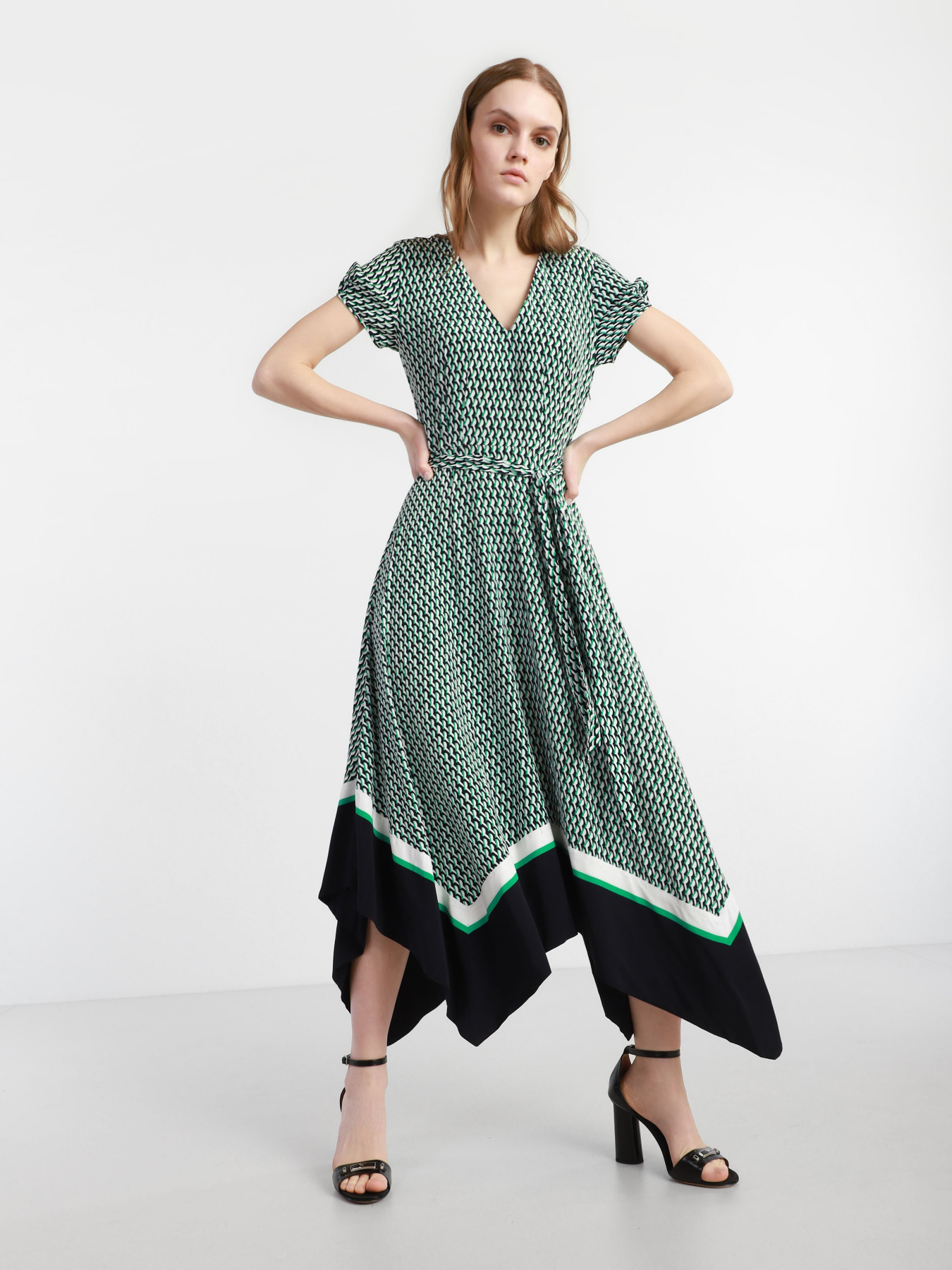 Платье миди Tommy Hilfiger модель WW0WW30330-0H9 Фото