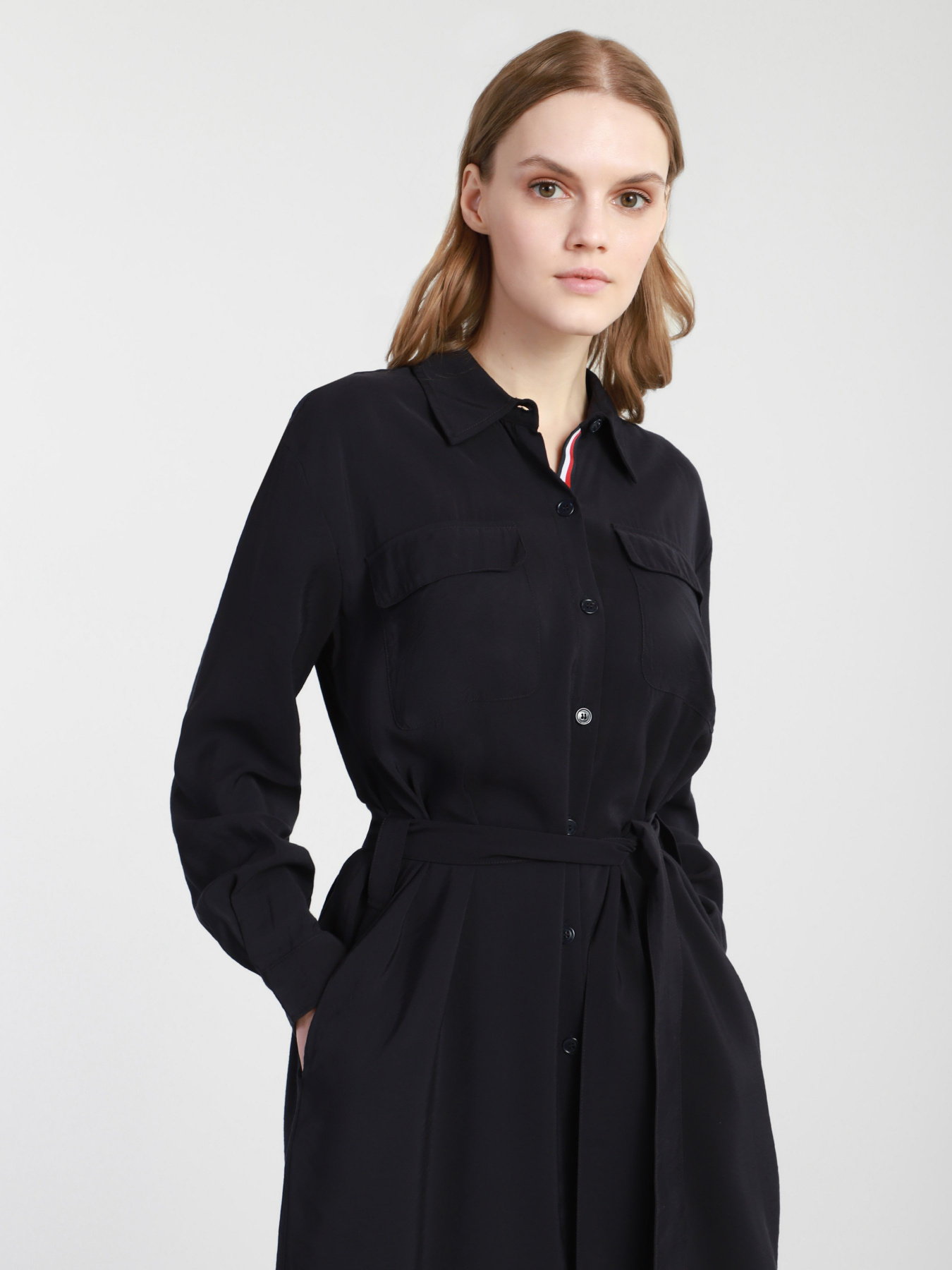 Платье миди Tommy Hilfiger модель WW0WW30342-DW5 Фото