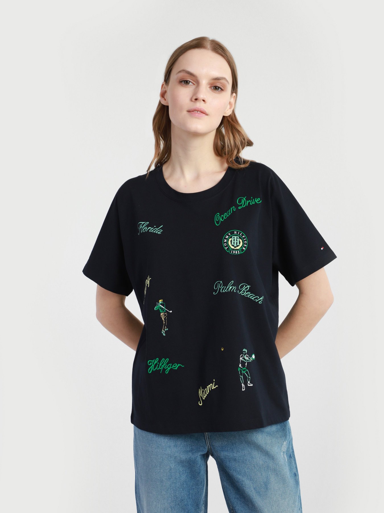 Футболки і поло Tommy Hilfiger модель WW0WW30385-0YC Футболки і поло Tommy Hilfiger модель WW0WW30385-0YC Фото