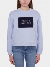 Свитшот Tommy Hilfiger модель WW0WW30391-C1O Свитшот Tommy Hilfiger модель WW0WW30391-C1O Фото
